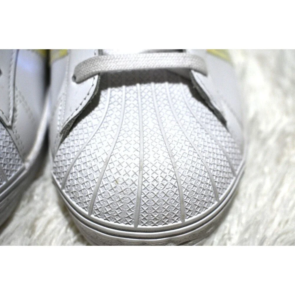 Adidas Superstar Iridescent Leather Shell Toe Sneakers Women's Size 8.5 UK 6